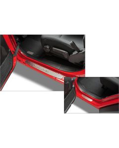 Mopar 82215396AB Stainless Steel Door Sill Guards for 18-24 Jeep Wrangler JL Unlimited