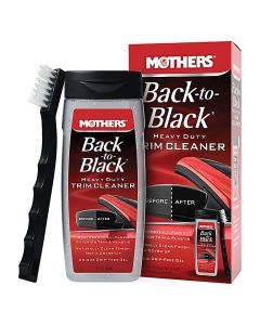 Mothers 06141 Back-to-Black Heavy-Duty Trim Cleaner Kit 
