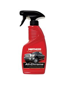 Mothers 05222 California Gold All-Chrome Quick-Polish Cleaner & Protectant 