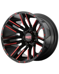 RAZOR BLK/RED 20X10 5X5 4.56BS
