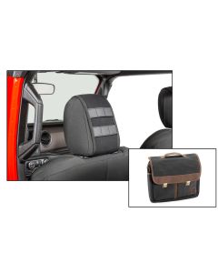 HD MOLLE Headrest Cover w/Grab & Go Storage Bag
