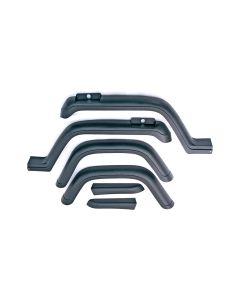OMIX 11602.01 6-Piece Fender Flare Kit for 87-95 Jeep Wrangler YJ