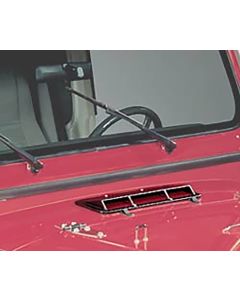 OMIX 13307.01 High Flow Air Scoop in Black for 78-95 Jeep CJ & Wrangler YJ