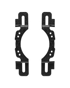 Oracle Lighting 5857-504 Fog Light Adapter Brackets for 13-20 Jeep Wrangler JK, JL, & 2020 Gladiator JT with Factory Steel Bumper