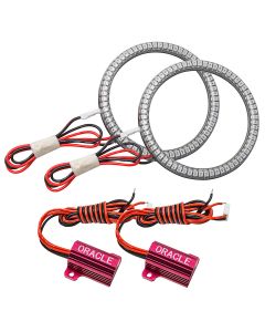 Oracle Lighting  Waterproof LED Fog Light Halo Kit for 18-20 Jeep Wrangler JL