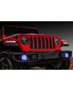 Oracle Lighting  Waterproof LED Fog Light Halo Kit for 18-20 Jeep Wrangler JL