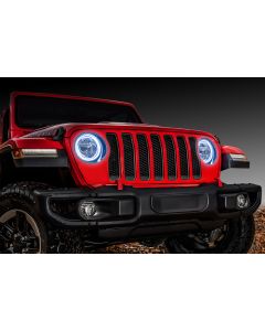 Oracle Lighting  Waterproof Surface Mount LED Headlight Halo Kit for 18-20 Jeep Wrangler JL