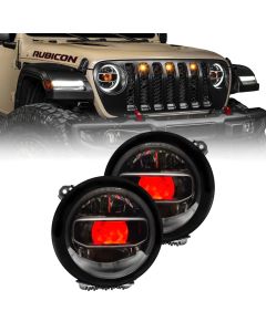 Oracle Lighting 4511-334 ColorSHIFT® Demon Eye Kit for 18-24 Jeep Wrangler JL