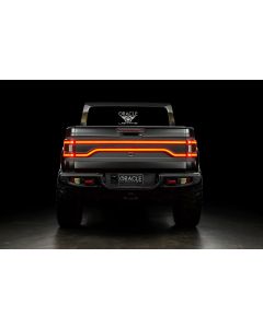 ORACLE Lighting Racetrack Flush Style LED Tailgate Panel Light for Jeep Gladiator JT -Tinted