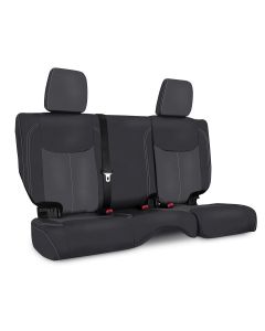 PRP RR SEAT CVR 13-18 JK2DR BLACK GRAY