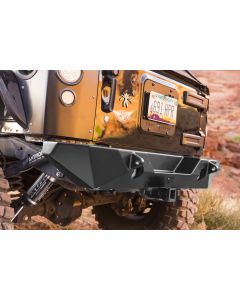 Poison Spyder 17-61-010-D RockBrawler Rear Bumper with D-Ring Tabs for 07-18 Jeep Wrangler & Wrangler Unlimited