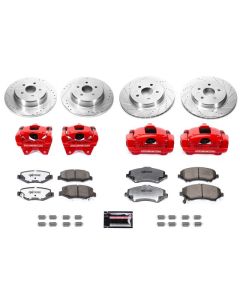 BIG BRAKE CONVERSION KIT Jeep Wrangler 2007-17, Jeep Wrangler JK 2018 - Front and Rear