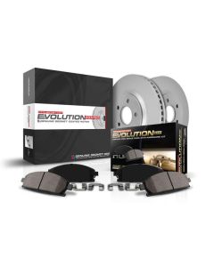 Power Stop CRK3033 Rear Z17 Evolution Geomet Coated Brake Kit For 07-17 Jeep Compass & Jeep Patriot MK