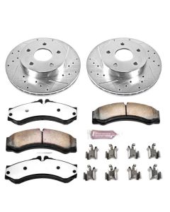 Power Stop K2149-36 Front Z36 Extreme Performance Truck & Tow Brake Kit for 99-04 Jeep Grand Cherokee WJ with Akebono Calipers