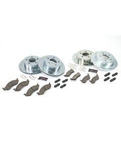Power Stop K2154-36 Front & Rear Z36 Extreme Performance Truck & Tow Brake Kit for 03-06 Jeep Wrangler TJ & Unlimited