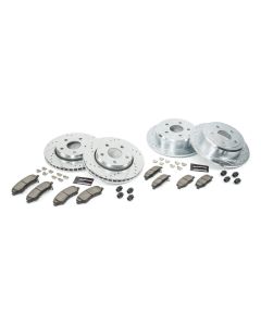 Power Stop K2798-36 Front & Rear Z36 Extreme Performance Brake Kit for 07-18 Jeep Wrangler JK