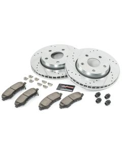 Power Stop K3097-36 Front Z36 Extreme Performance Truck & Tow Brake Kit for 07-18 Jeep Wrangler JK