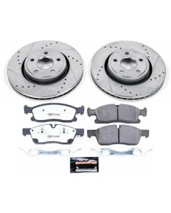 Power Stop K6536-36 Front  Z36 Extreme Performance Truck & Tow Brake Kit for 13-15 Jeep Grand Cherokee WK