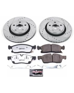 Power Stop K7133-36 Front Z36 Extreme Performance Truck & Tow Brake Kit for 16-18 Jeep Grand Cherokee WK