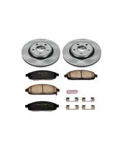 Power Stop KOE2219 Front Z16 Autospecialty Daily Driver OE Brake Kit for 05-10 Jeep Grand Cherokee WK & Commander XK