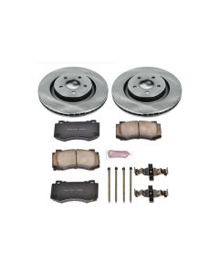 Power Stop KOE2924 Front Z16 Autospecialty Daily Driver OE Brake Kit for 06-10 Jeep Grand Cherokee WK SRT8