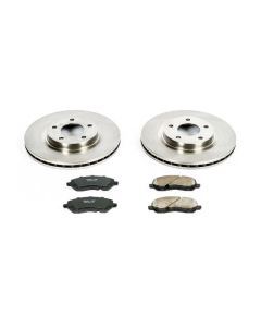 Power Stop KOE3032 Front Z16 Autospecialty Daily Driver OE Brake Kit for 07-13 Jeep Compass & Patriot MK