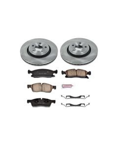 Power Stop KOE5954 Front Z16 Autospecialty Daily Driver OE Brake Kit for 11-15 Jeep Grand Cherokee WK2 with Vented Rear Rotors