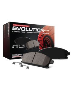 Power Stop Z23-6004 Z23 Evolution Sport Rear Brake Pad Kit for 18-20 Jeep Wrangler JL Sahara & Rubicon