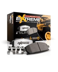 Power Stop Z36-1843 Extreme Duty Truck And Tow Front Brake Pads w/Hardware  for 14-17  Jeep Cherokee KL
