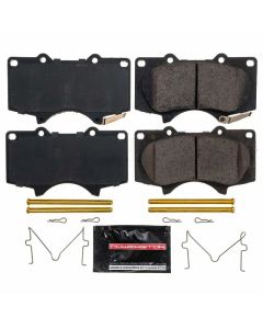 PowerStop Z23-976 Z23 Evolution Sport Carbon-Fiber Front Brake Pads for 05-23 Toyota Tacoma