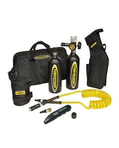 PowerTank PS01-3150-MBK-C Workman Powershot Sidearm CO2 Tank System - Package B 