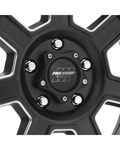 Pro Comp  Sledge Series 43 in Black with Milled Edges for 07-23 Jeep Wrangler JL, JK & Gladiator JT