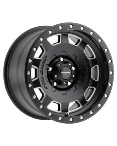 Pro Comp  Hammer Series 60 Wheel in Black with Machined  for 07-23 Jeep Wrangler JL, JK & Gladiator JT