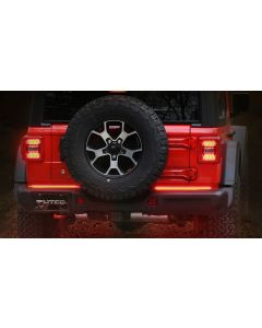 18" Direct Fit Blade Kit w/ Red Turn Signals  for / JEEP JK 2009-2017 / JEEP JL 2018-2022