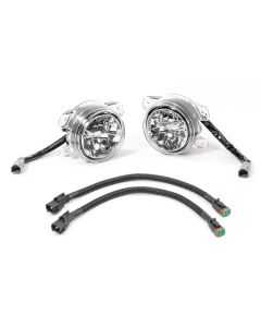 Quadratec  JK Style LED Fog Lamp Kit for 97-06 Jeep Wrangler TJ & Unlimited