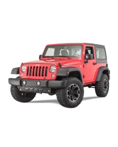 Quadratec  Aluminum Modular Front Sway Bar Skid Plate for 10-18 Jeep Wrangler JK