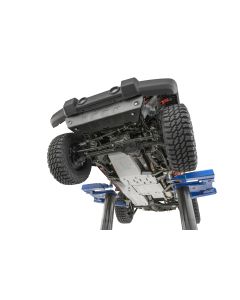Quadratec  Aluminum Modular Skid Plate System for 07-18 Jeep Wrangler JK