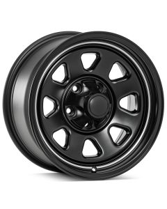 Quadratec  CJ Retro Alloy Wheel 15x8 with 4.5 Backspace for 87-06 Jeep Wrangler YJ & TJ
