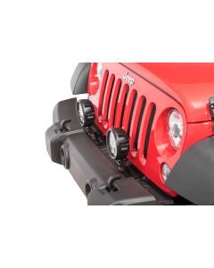 Quadratec JK-LMB Auxiliary Light Mount Brackets for 07-18 Jeep Wrangler JK