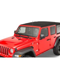 Quadratec JLJT-CBFMK Stainless Steel Fender Mount CB Antenna Kit for 18-19 Jeep Wrangler JL & 2020 Gladiator JT