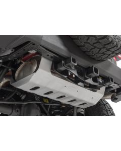 Quadratec  Aluminum Modular Muffler Skid Plate for 07-18 Jeep Wrangler JK