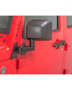 Quadratec  Automatic Billet Aluminum Mirror Mover Pair for 14-18 Jeep Wrangler JK with Power Heated Mirrors