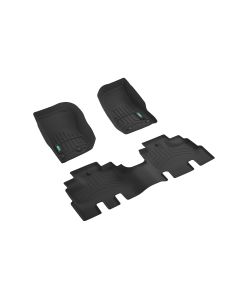 Quadratec  DigitalFit Front and Rear Liners by WeatherTech for 14-18 Jeep Wrangler Unlimited JK