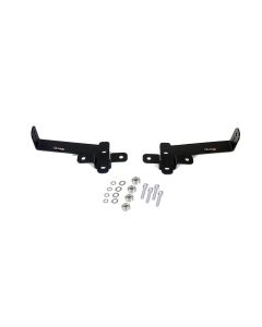 Quake LED QBJ532 Dual Pod & Single 20" Light Bar Hood Hinge Mounts for 18-20 Jeep Wrangler JL & Gladiator JT
