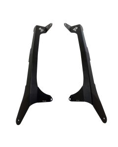 Quake LED QBJ945 A-Pillar Pod & Single 52" Light Bar Cowl Mounts  for 18-20 Jeep Wrangler JL & Gladiator JT