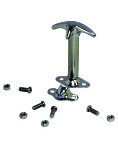 Crown Automotive RT26006 Chrome Hood Catch for 42-95 Jeep CJ and Wrangler YJ