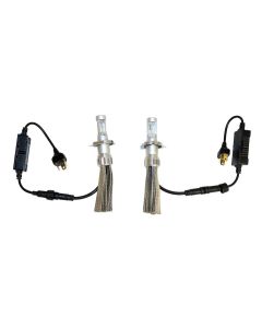 Crown Automotive RT28051 H4 LED Headlamp Bulb Kit for 87-06 Jeep Wrangler YJ & TJ and 84-01 Cherokee XJ & Comanche MJ