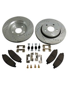 Crown Automotive  Disc Brake Service Kit  for 05-10 Jeep Grand Cherokee WK and 06-10 Commander XK