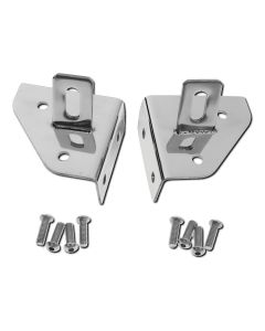WINDSHIELD LIGHT BRACKETS BLK CJ/YJ