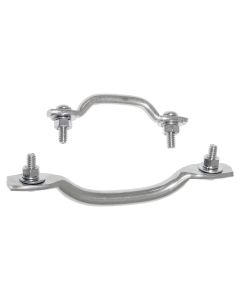 Crown Automotive RT34029 Stainless Steel Foot Loop Set for 55-86 Jeep CJ Series